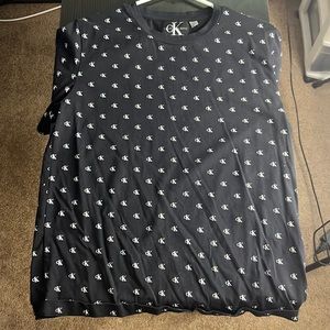 Calvin Klein logo tee (black)